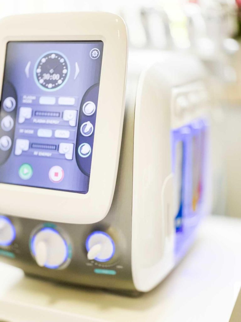 oczyszczanie wodorowe skóry, sprzęt do oczyszczania